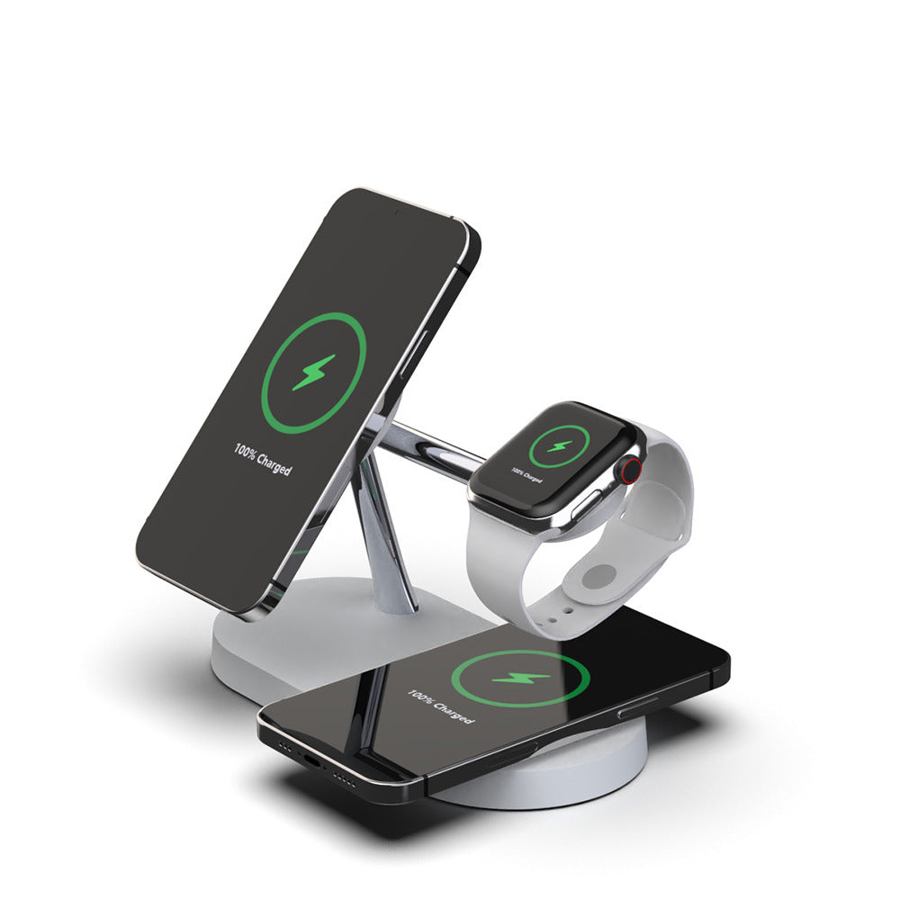 Multifunctional Five-In-One Magnetic Wireless Charger