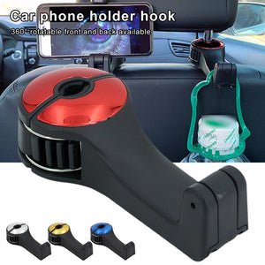 Headrest Hook Phone Car Holder and Car Hanger