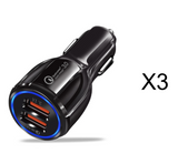 Quick Charge 3.0 Car Charger