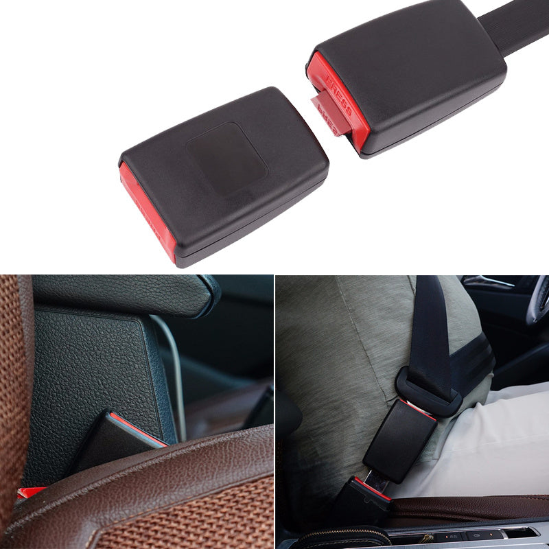 Car seat belt extender mortise lock for car seat