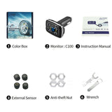 Auto Security Alarm Tire Pressure Monitoring System