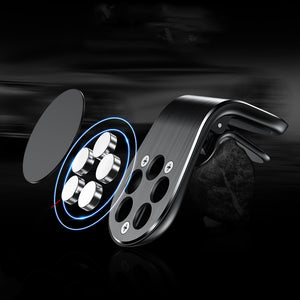 Car L-Shaped Magnetic Mobile Phone Holder