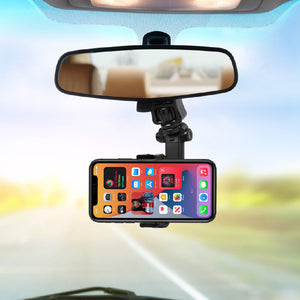 New Car Mobile Phone Holder Rear View Mirror Bracket AR Navigation Pillow