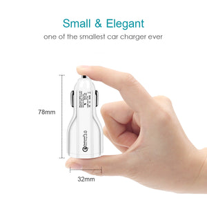 Quick Charge 3.0 Car Charger