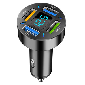 Four-port Car Charger 4USB Car Charger