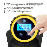 Portable Handheld Digital LED Smart Car Air Compressor Pump