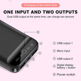 Mini Power Bank Portable Fast Charger External Battery Charger Mobile Phone