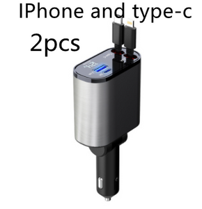 100W Super Fast Metal Car Charger