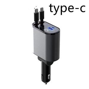 100W Super Fast Metal Car Charger