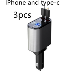 100W Super Fast Metal Car Charger