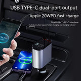 100W Super Fast Metal Car Charger