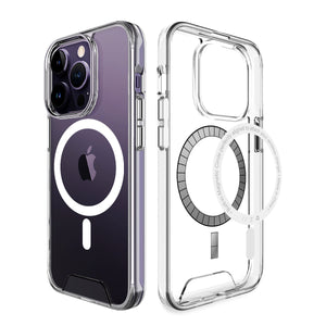 Transparent Magnetic Acrylic Phone Case